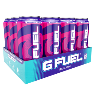 (12 Cans) G Fuel FaZeberry, Sugar Free Energy Drink, 16 fl oz