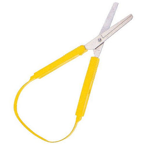 School Smart 8″ Loop Scissor, Yellow
